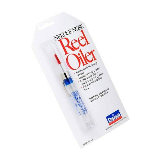 Daiwa Needle Nose Reel Oiler - Reel Oil and Applicator for All Fishing Reels