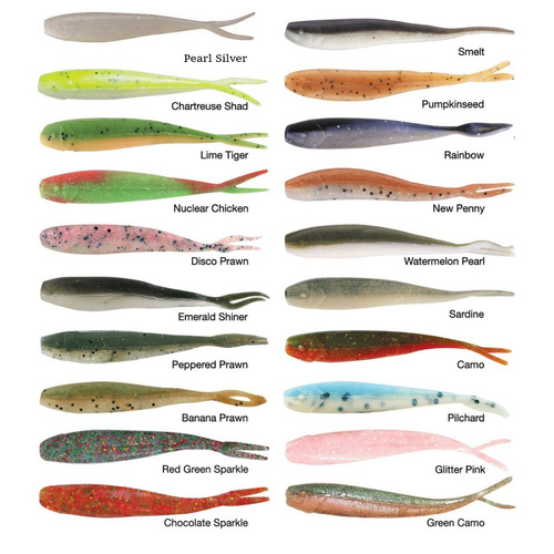 Berkley Gulp Minnow 4" Soft Plastic Fishing Lure - Choose Colour
