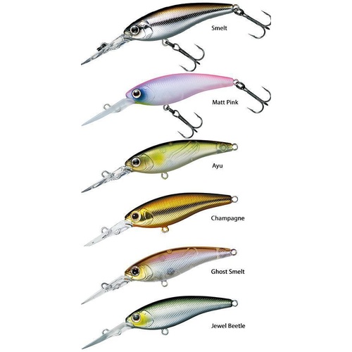 Daiwa Steez Shad 60SP DR Hard Body Fishing Lure - Choose Colour