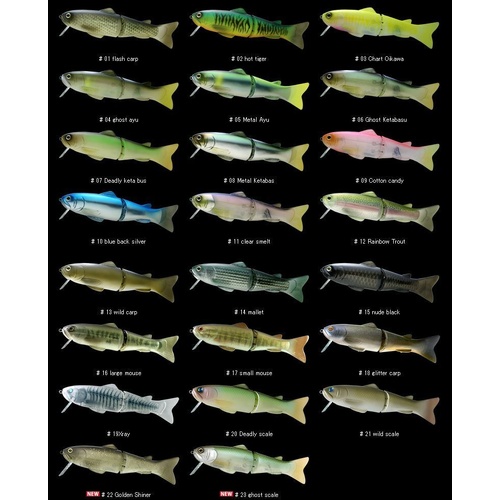 Deps Silent Killer 250 Bibbed Swimbait Lure Murray Cod - Choose Colour