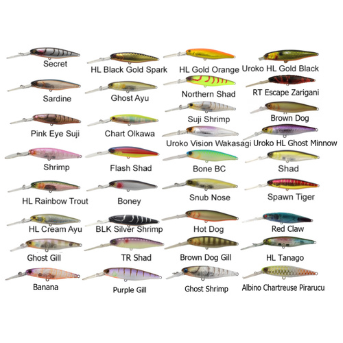 Jackall DD Squirrel 67SP Hard Body Suspending Fishing Lure - Choose Colour