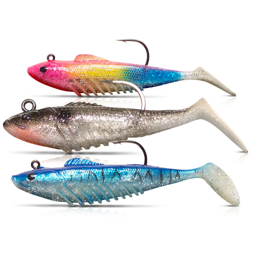 Squidgies Slickrig 100mm Soft Plastic Fishing Lure - Choose Colour