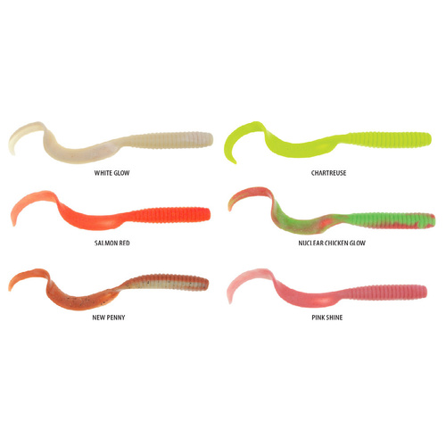 Berkley Gulp Grub 6" Soft Plastic Fishing Lure - Choose Colour
