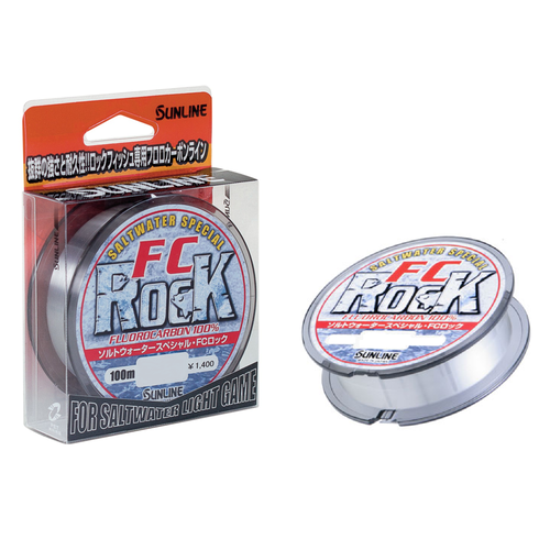 Sunline FC Rock Fluorocarbon Fishing Leader - Choose Lb