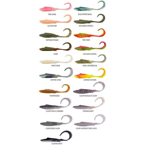 Berkley Gulp Nemesis 4'' Soft Plastic Fishing Lure - Choose Colour