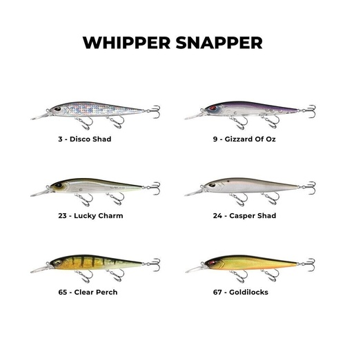 13 Fishing Whipper Snapper 110mm Hard Body Jerkbait Fishing Lure - Choose Colour