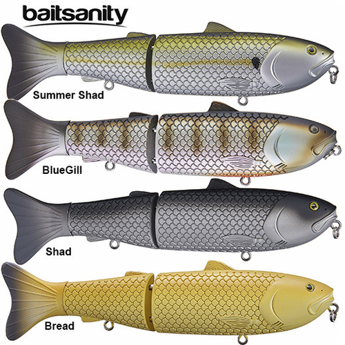Baitsanity Antidote 190mm Slow Sinking Glide Bait Fishing Lure - Choose Colour