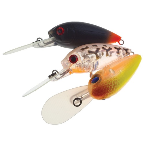 Atomic Hardz Crank Double Deep Hard Body 38mm Fishing Lure - Choose Colour
