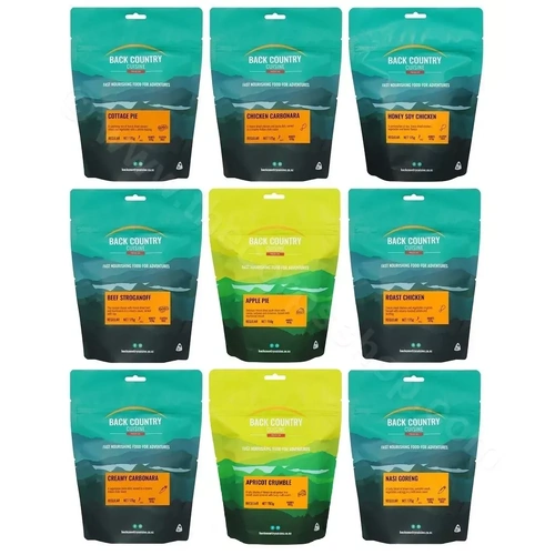 Back Country Cuisine Freeze Dried Long Life Camping Meal Food - Choose Flavour &amp; Size