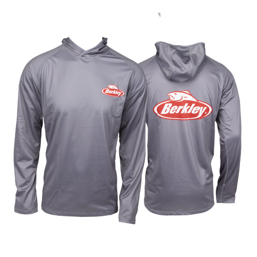 Berkley Pro Long Sleeve Hooded Fishing Jersey Shirt - Choose Size