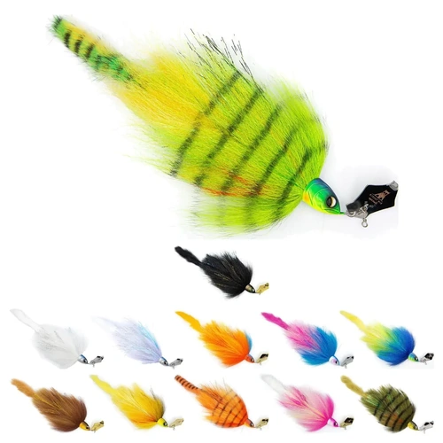 BIM Tackle Chacha Bait 28cm Natural Bladed Fishing Jig  - Choose Colour