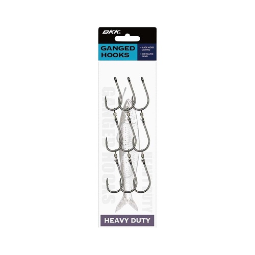 BKK Heavy Duty Fishing Gang Hook - Choose Size