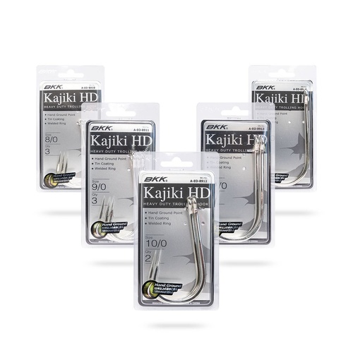 BKK Kajiki HD Heavy Duty Trolling Game Fishing Hook - Choose Size