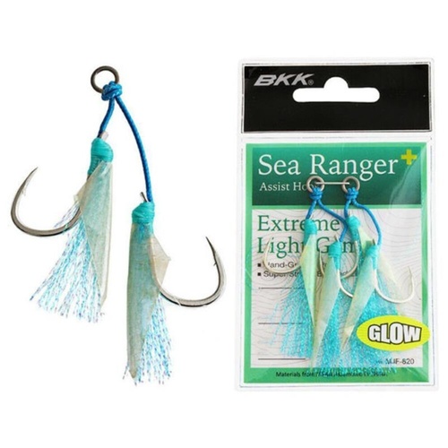 BKK Sea Range Plus Light Game Assist Fishing Hook - Choose Size