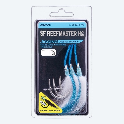 BKK SF Reefmaster HG SF-8070HG Assist Fishing Hook - Choose Size