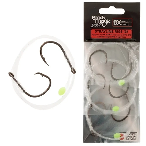 Black Magic Strayline Floatlining Pre Made Shallow Water Fishing Rig - Choose Model