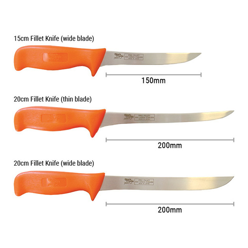Black Magic Professional Fillet Knife - Choose Model