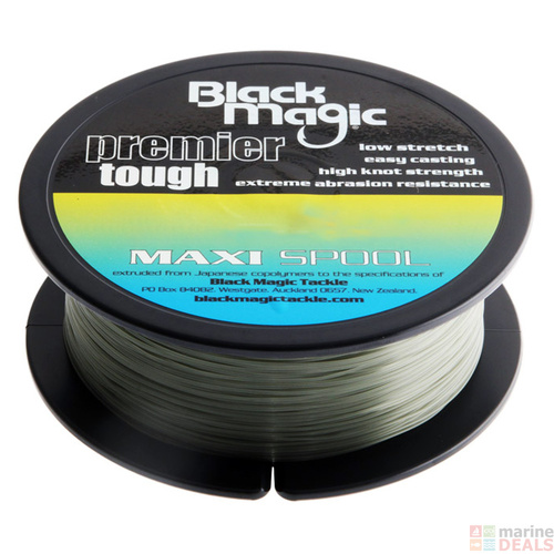 Black Magic Premier Tough Monofilament Fishing Line - Choose Kg