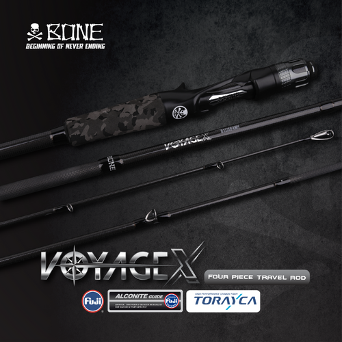 Bone Voyage X Series Travel Fishing Rod - Choose Model