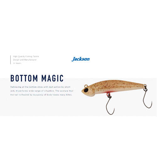 Jackson Bottom Magic Trout 55mm Sinking Fishing Lure - Choose Colour