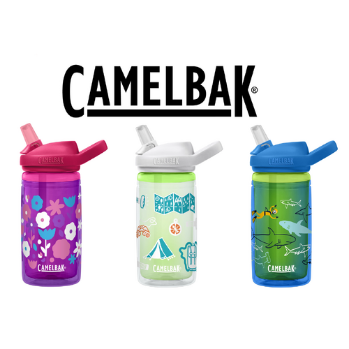 CamelBak Eddy+ Kids 0.4L Insulated Water Bottle - Choose Colour