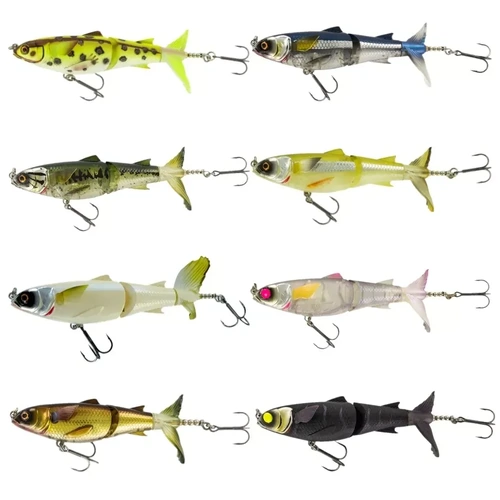 Chasebaits Drunken Mullet 130mm Swimbait Fishing Lure - Choose Colour