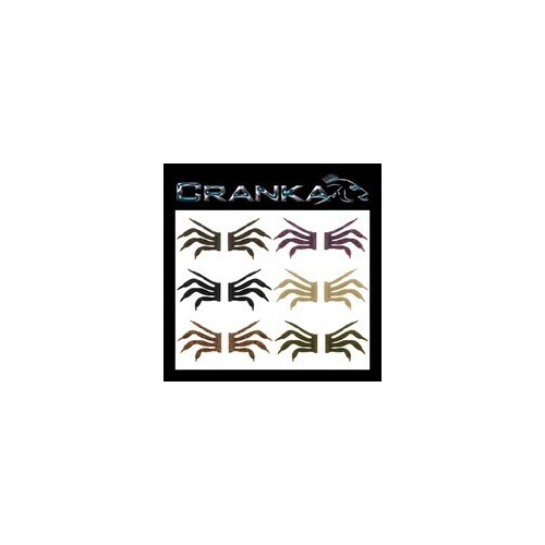 Cranka Crab Replacement Legs - 1 Pair Set - 65mm Treble Hook Model