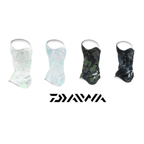 Daiwa Fishing Face &amp; Neck Shield Scarf Covering Mask - Choose Colour