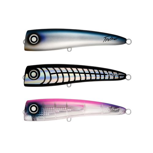 Daiwa Saltiga Frother 200F Surface Popper Hard Body Fishing Lure - Choose Colour