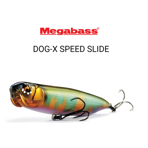 Megabass Dog-X Speed Slide Pencil Floating Fishing Lure - Choose Colour