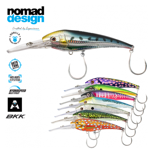 Nomad Design DTX Minnow 140mm Floating Hard Body Fishing Lure - Choose Colour