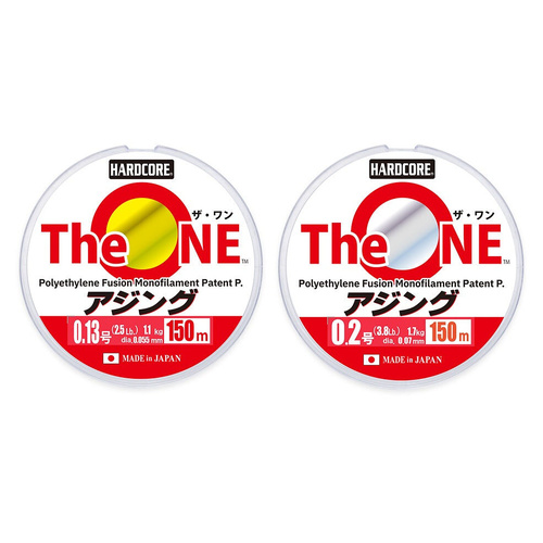 Duel The One 150m Polyethylene Fusion Light Game Ajing Fishing Line - Choose Lb