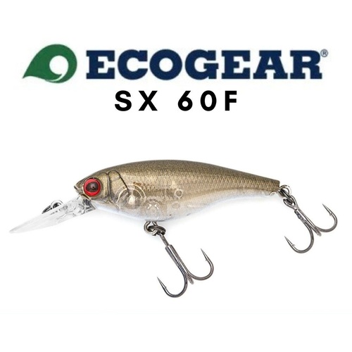Ecogear SX60 F Hard Body Fishing Lure - Choose Colour