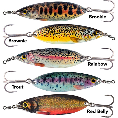 Black Magic Enticer Freshwater Spinner Fishing Lure 12g - Choose Colour