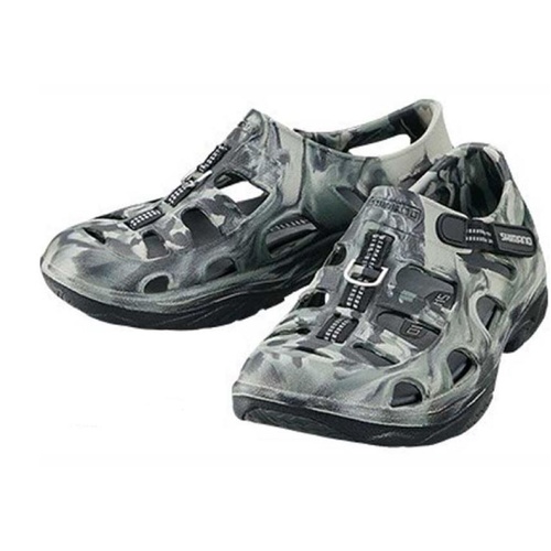 Shimano Evair Fishing Shoes Khaki Camo Colour - Choose Size