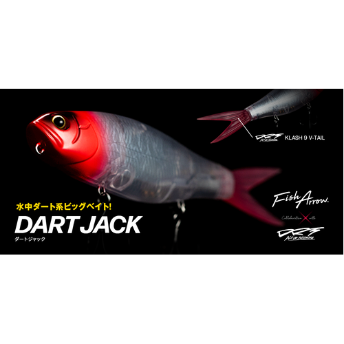 Fish Arrow x DRT Dart Jack 220mm Floating Hard Body Fishing Lure  - Choose Colour