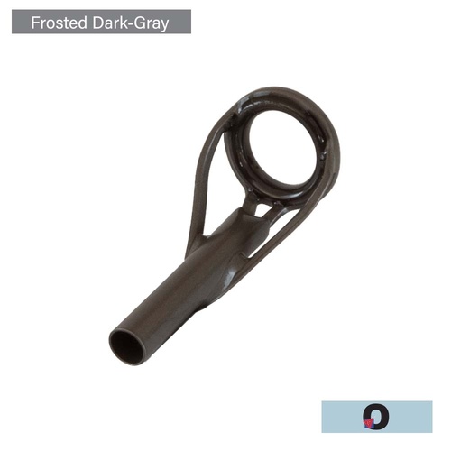 Fuji F Frosted Dark Gray O Ring Fishing Rod Tip BCFOT - Choose Size