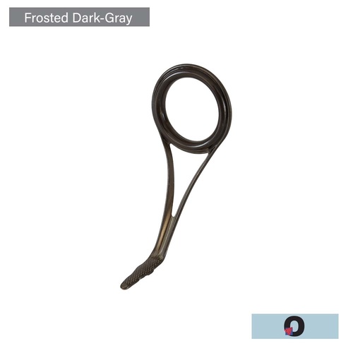 Fuji BCLYOG Frosted Black Single Leg Fishing Rod Guide - Choose Size