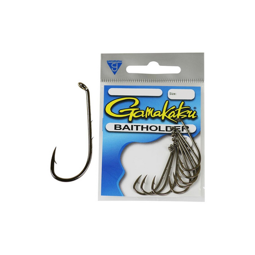Gamakatsu Baitholder Black Fishing Hook Standard Pack - Choose Size