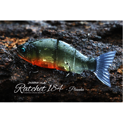 Gan Craft Jointed Claw Ratchet 184mm Floating Swimbait Fishing Lure - Choose Colour