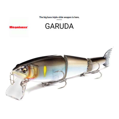 Megabass Garuda 236mm 4.5oz Giant Swimbait Cod Fishing Lure - Choose Colour