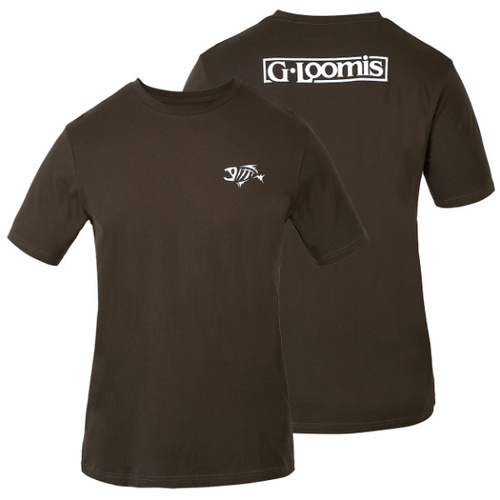 Shimano G.Loomis Apparel Short Sleeve Tee Navy Grey - Choose Colour (LOOMTEE)