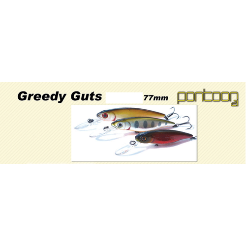 Pontoon 21 Greedy Guts 77SP MDR Hard Body Fishing Lure - Choose Colour