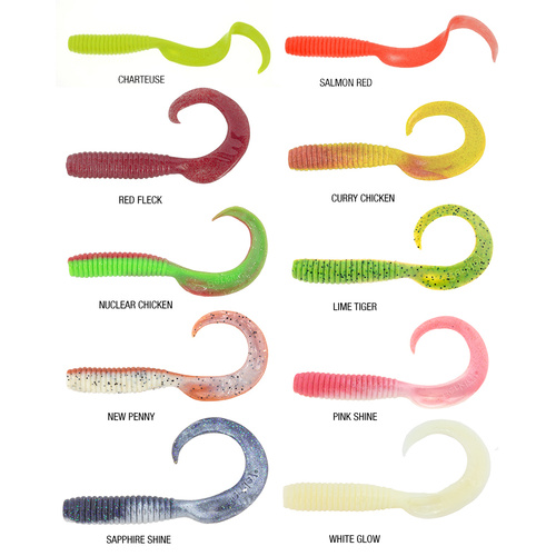 Discontinued - Berkley Gulp 5" Inch Grub Soft Plastic Fishing Lure - Choose Colour