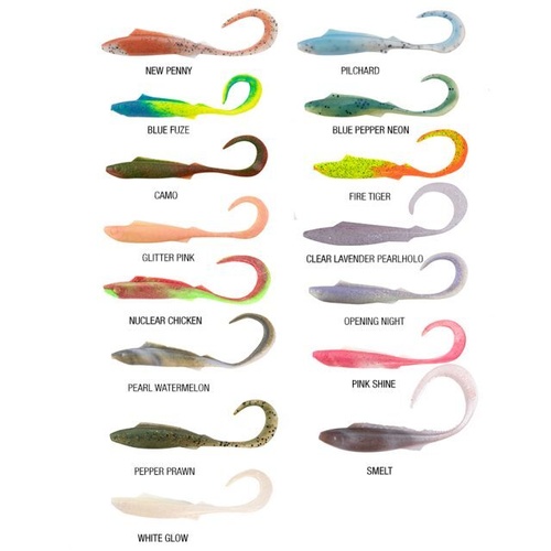 Berkley Gulp Nemesis 5" Soft Plastic Fishing Lure - Choose Colour