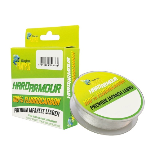 Platypus Hard Armour Fluorocarbon FC Fishing Leader - Choose Lb