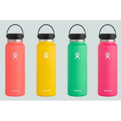 Hydro Flask Hydration 40oz Insulated Wide Mouth Water Bottle - Choose Colour