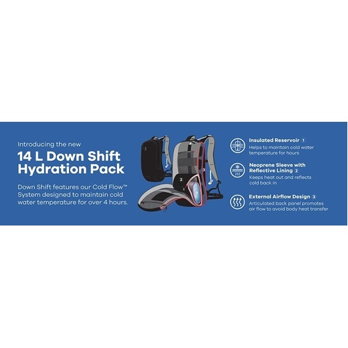 Hydro Flask Down Shift 14L Hyydration Back Pack - Choose Colour