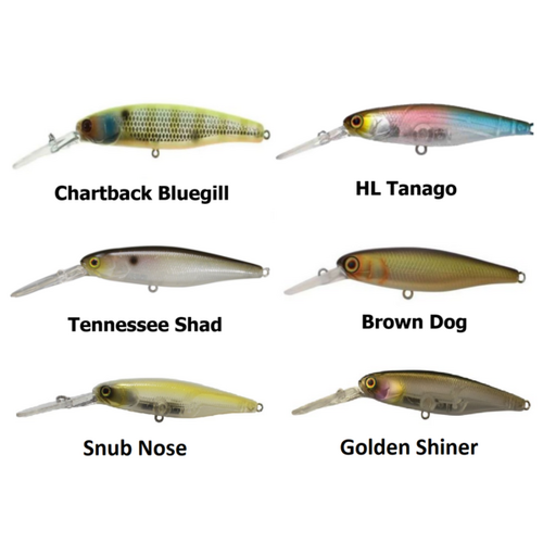 Jackall DD Squirrel 79 Silent Hard Body Fishing Lure - Choose Colour