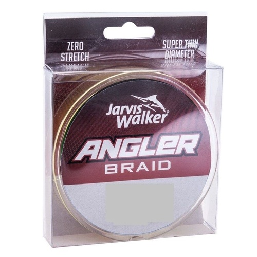 Jarvis Walker Angler Chartreuse 150yd Braid Fishing Line - Choose Lb